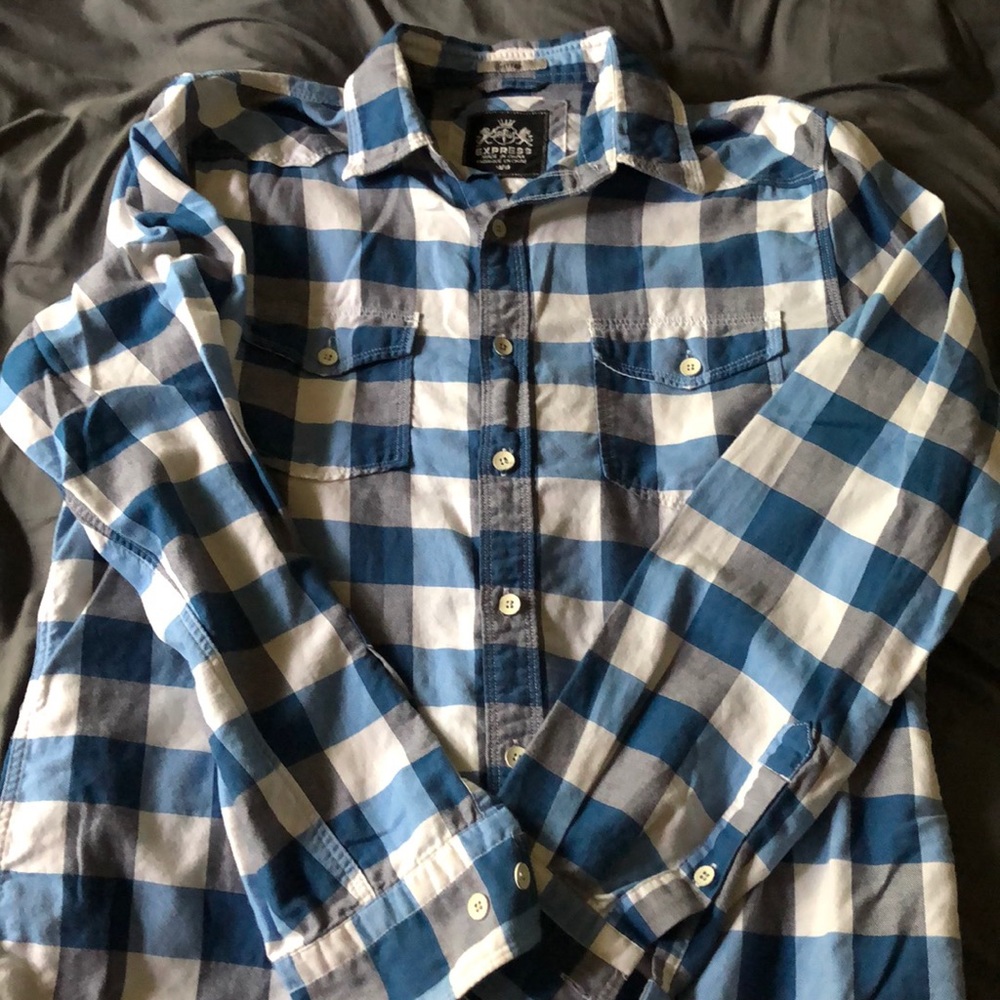 Express men’s button down shirt